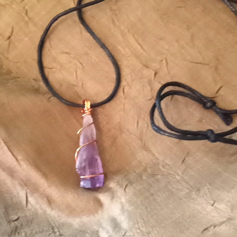 Knecklace, Amethyst - Picture 1 of 1